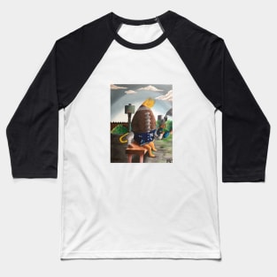 Football Jock Baseball T-Shirt